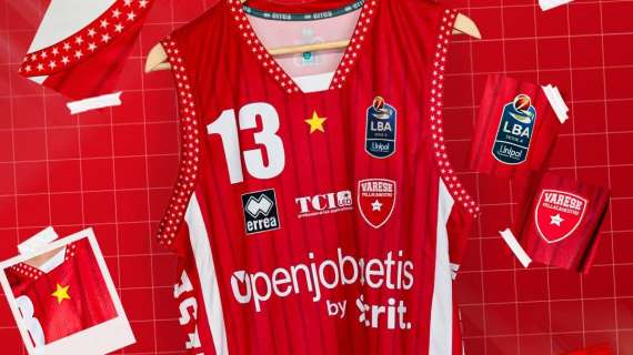Openjobmetis Varese, presentate le nuove maglie per la stagione 2025/26