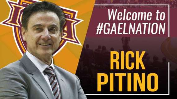 NCAA - Rick Pitino porterà a Iona gli schemi d'attacco del Panathinaikos