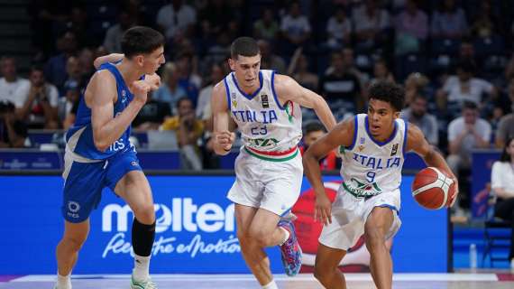 Italbasket U18, domani la semifinale degli Europei: c'è la Spagna