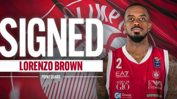 UFFICIALE LBA - Olimpia Milano, colpo Lorenzo Brown: ecco l'annuncio!