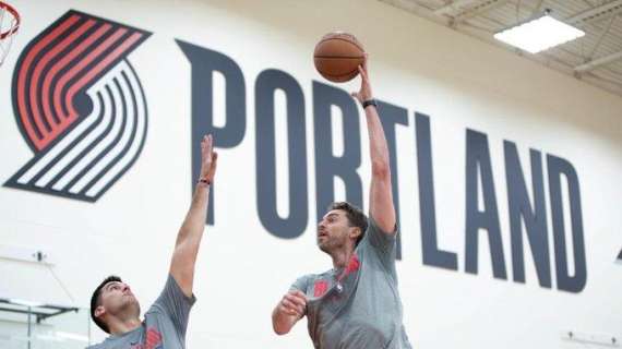 NBA - Portland, Pau Gasol spera di rientrare per l'opening night