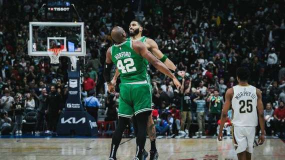 NBA - Jayson Tatum salva Boston, in difficoltà a New Orleans