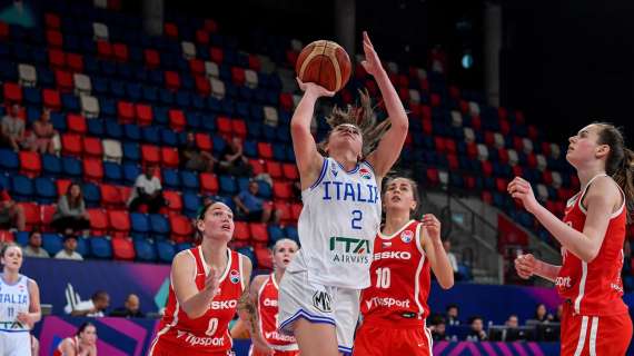 Italbasket Femminile, domani al via il raduno di Genova: giovedì Italia-Cechia