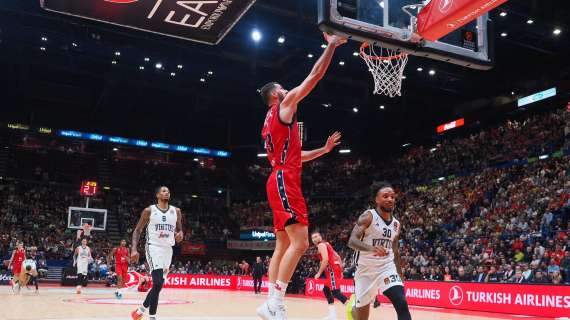 Eurolega - Il derby d'Italia è dell'Olimpia Milano (99-90)