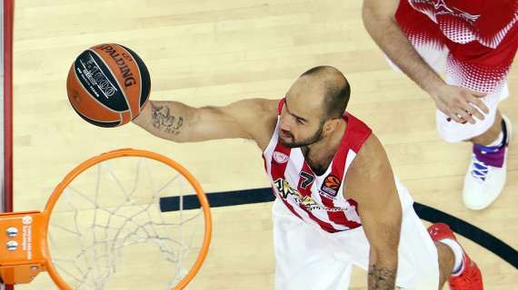 EuroLeague: Spanoulis e l'Olympiacos sono troppo forti, Milano cade al Pireo