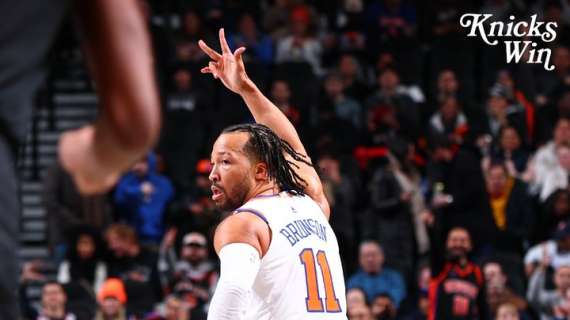 NBA - Nel finale Jalen Brunson salva i Knicks dalla sconfitta a Brooklyn