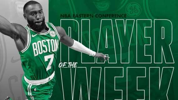 NBA - Jaylen Brown è il Player of the Week della Eastern Conference