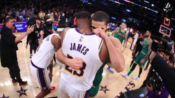 NBA - Lakers di misura sui Celtics all'ultimo affondo