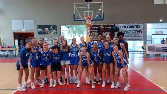 Italia Under 16F - L'amichevole con la Slovenia in preparazione all'Europeo