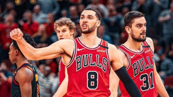 NBA - All'ultima occasione i Bulls sopravanzano i Cavaliers