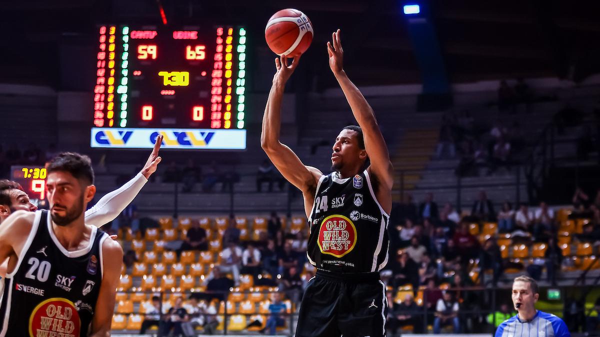 Apu Udine, bocciatura dietro l'angolo per Aubrey Dawkins?