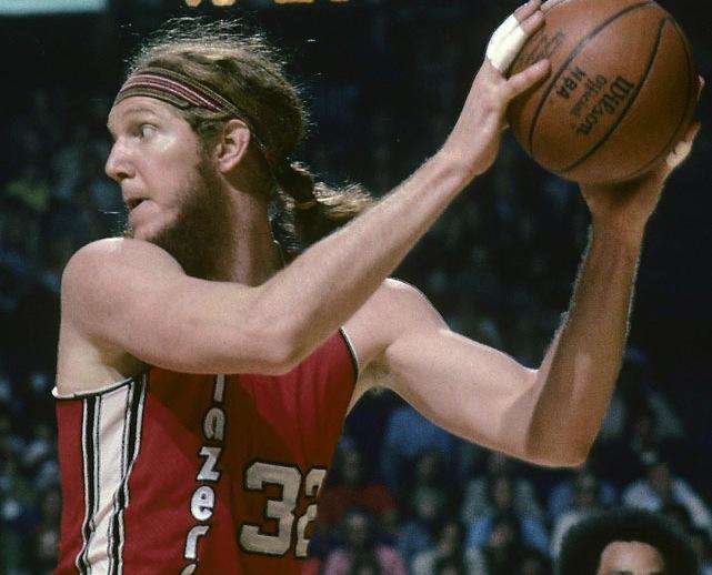 Bill Walton in maglia Blazers
