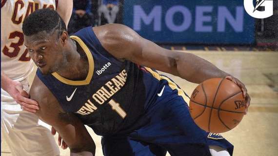 NBA - Pelicans: Zion Williamson continua il suo lavoro contro i Cavaliers