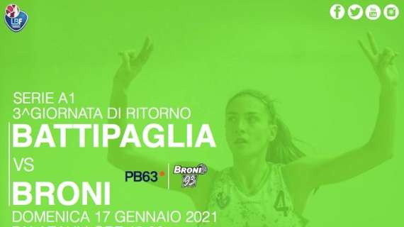 A1 Femminile - Broni in trasferta a Battipaglia, le parole di Marida Orazzo