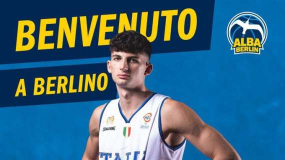 UFFICIALE EL - Gabriele Procida alla firma con l'Alba Berlino