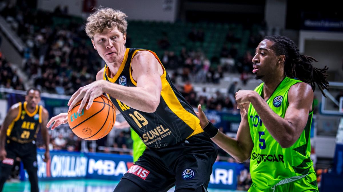 Mindaugas Kuzminskas in uscita dall'AEK Atene: il lituano è sul mercato