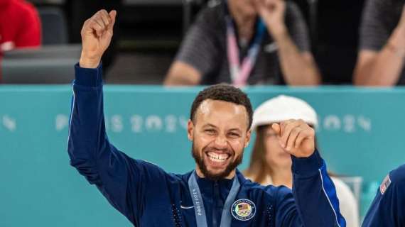 USA - Steph Curry ha fatto l'antidoping dopo le quattro triple alla Francia