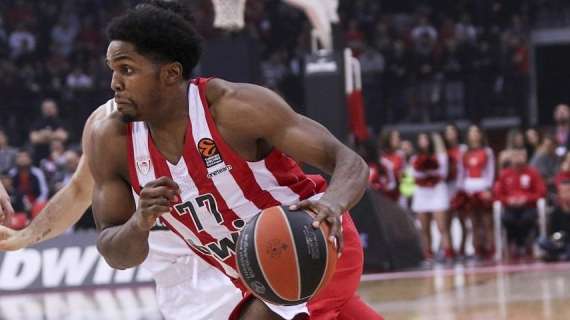 EuroLeague - Olympiacos, infortunio per Shaquielle McKissic