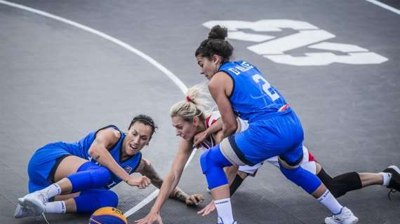 FIBA 3x3 World Cup - Azzurre ai Quarti contro la Francia. Ciavarella: "Qualificarci non era scontato"