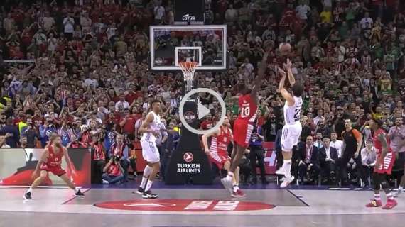 Video: Sergio Llull clutch, due punti per regalare al Real la EuroLeague