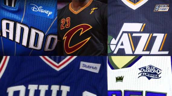 Le 15 maglie NBA più vendute della stagione