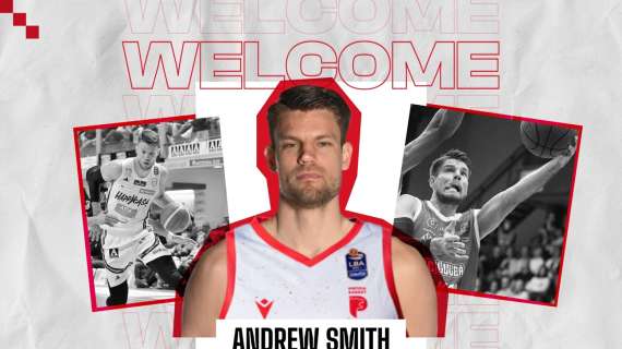 UFFICIALE LBA - Pistoia annuncia Andrew Smith, la scorsa stagione a Brindisi