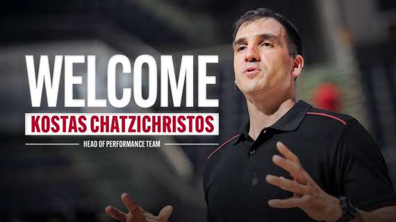 UFFICIALE LBA - Olimpia Milano, Kostas Chatzichristos è il nuovo responsabile del Performance Team