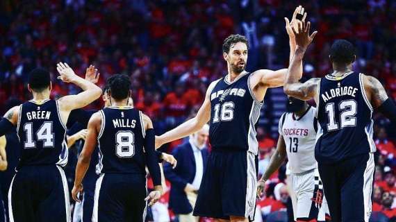 NBA - Gli Spurs danno una sonora lezione di basket ai Rockets (4-2)