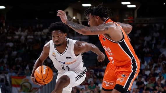 ACB Finals - Il Valencia crolla nell'ultimo quarto a Madrid in gara 1