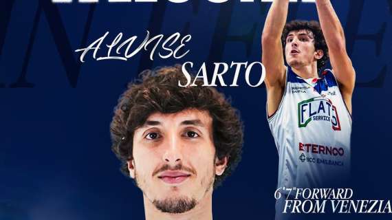 UFFICIALE A2 - Alvise Sarto è il primo innesto della Fortitudo Bologna 