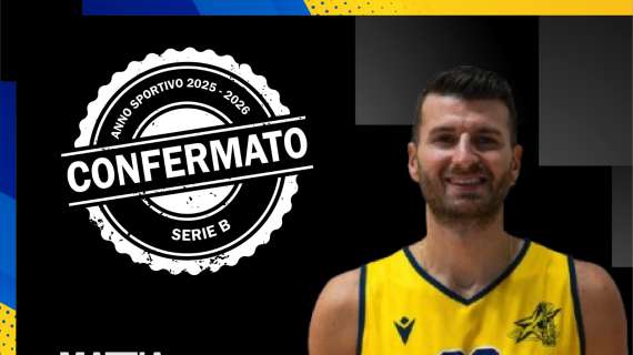 Serie B - La Svethia Recanati conferma Mattia Magrini