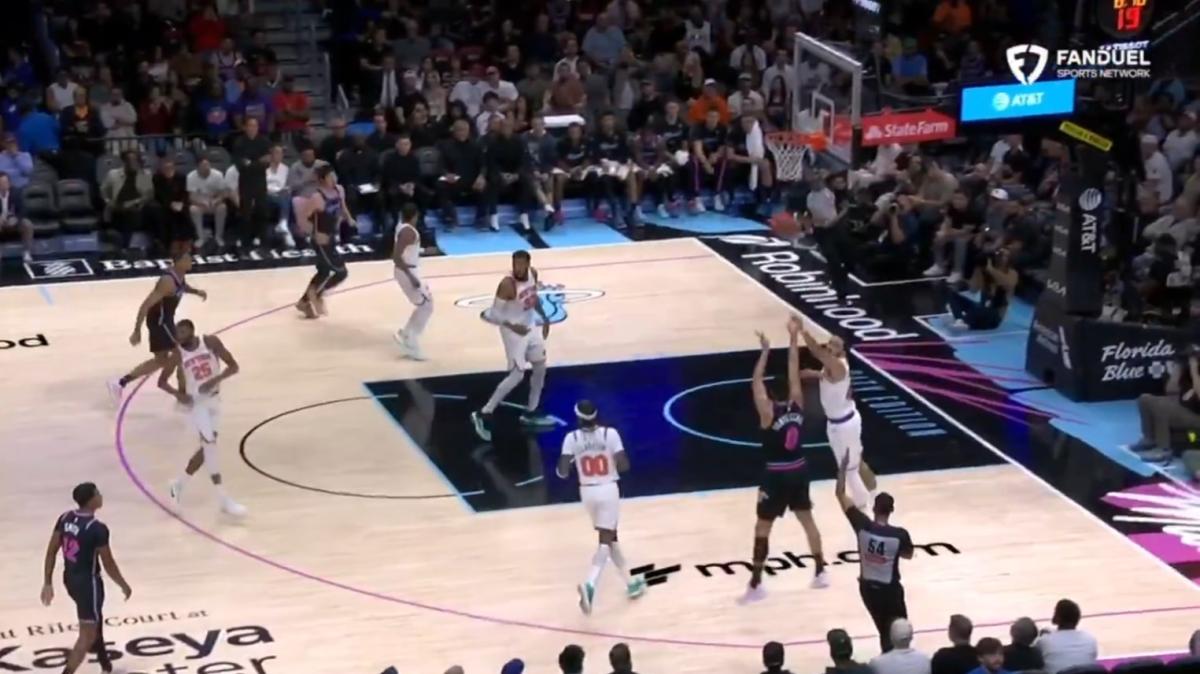 Fontecchio totale: 14 punti con 4-7 da tre (e non solo) nella vittoria Miami su New York 