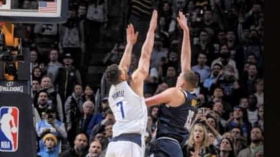 NBA - Denver: il buzzer beater di Jokic stende i Mavericks