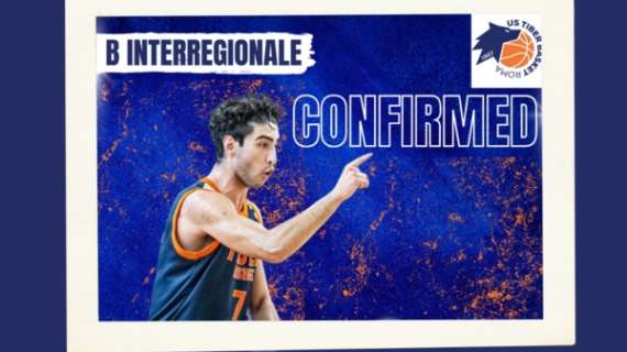Serie B - Tiber Basket Roma alla conferma di Andrea Terzoni