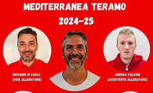 Serie B - Mediterranea Teramo: definito lo staff di coach Stirpe