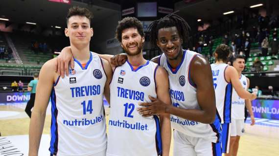 UFFICIALE LBA - Nutribullet Treviso e Davide Casarin ai saluti
