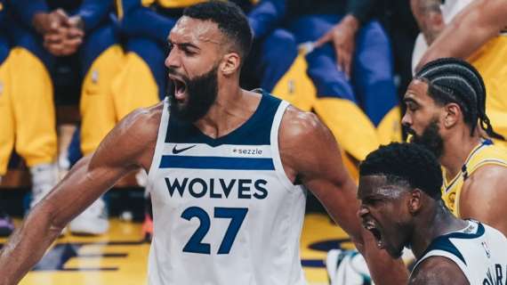 MERCATO NBA - Rudy Gobert prolunga con i Timberwolves fino al 2028