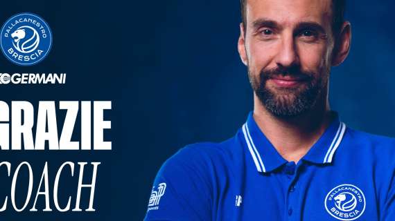 UFFICIALE LBA - «Grazie coach»: Brescia saluta Poeta, pronto il ritorno a Milano