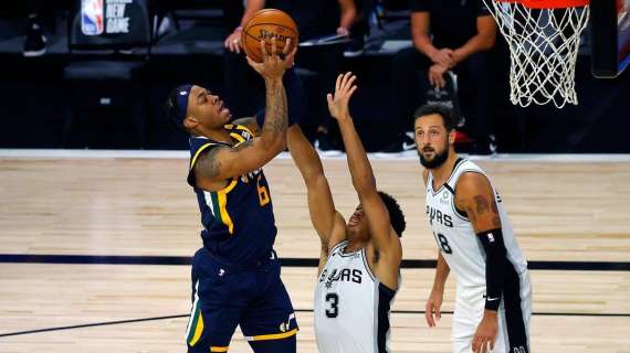 NBA - Gli Spurs cadono con i Jazz e sono fuori dai playoff