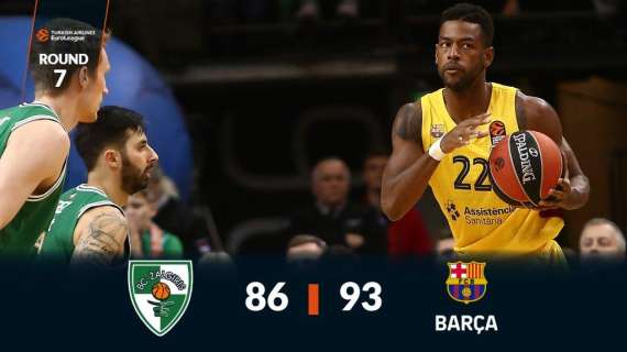 EuroLeague - Il Barcelona supera lo Zalgiris in Lituania
