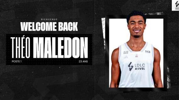 UFFICIALE EL - Colpo Asvel, preso Theo Maledon