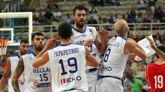 EuroBasket 2017: Grecia, scelti i 12 convocati