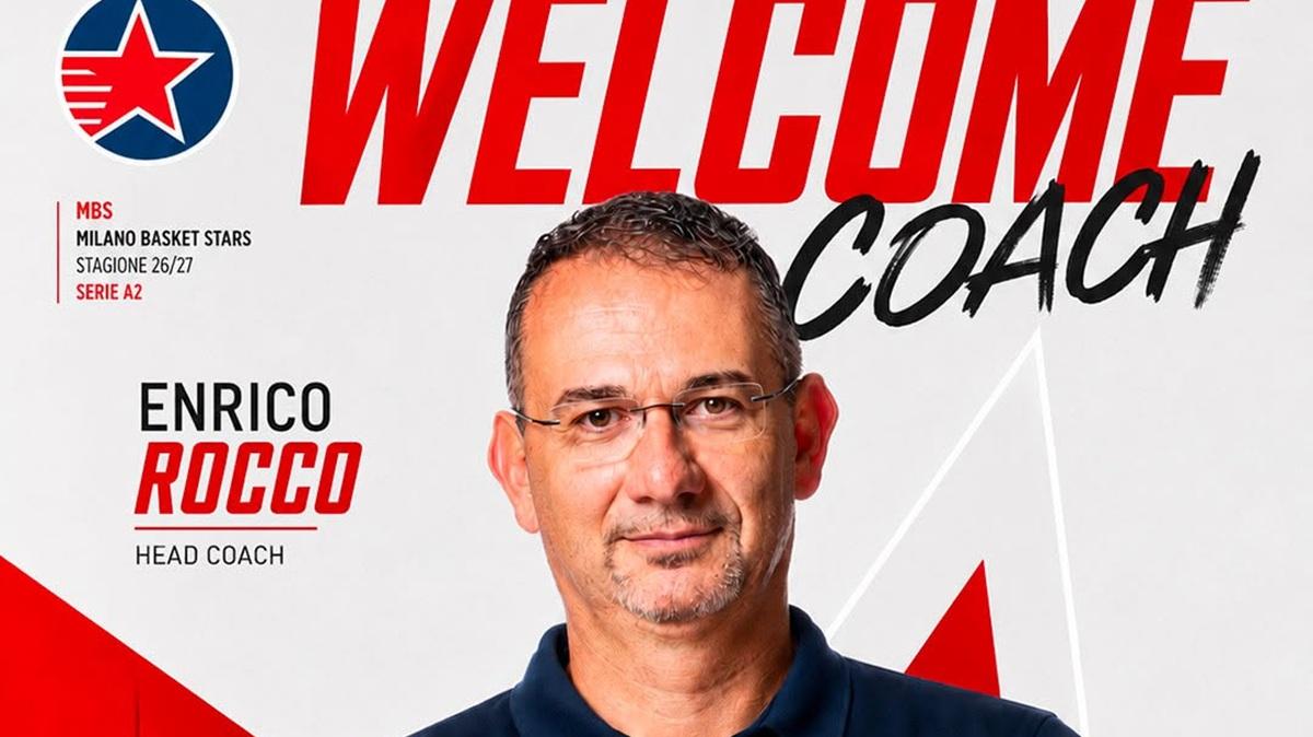 A2 F - Milano Basket Stars: il nuovo head coach è Enrico Rocco