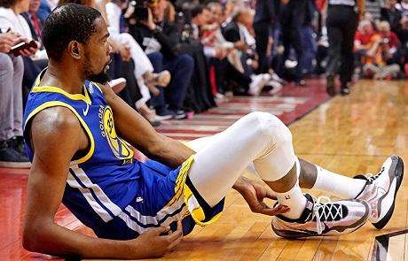 NBA - Warriors, il nuovo infortunio di Kevin Durant