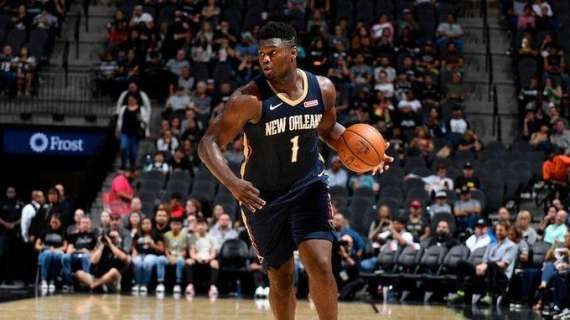 NBA - Pelicans, infortunio al ginocchio destro di Zion Williamson