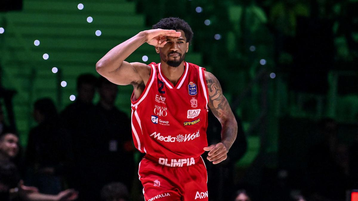 Armoni Brooks è l'MVP della Coppa Italia 2026: i (clamorosi) numeri della stella dell'Olimpia