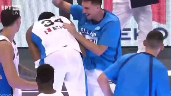 Antetokounmpo e Larentzakis spengono le speculazioni dopo lo schiaffone