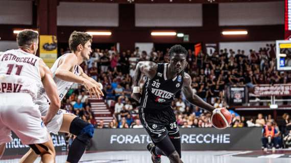 LBA - Virtus Bologna, domani la presentazione ufficiale di Mouhamet Diouf