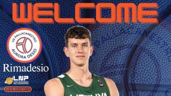 Serie B - Aurora Desio annuncia l'ala/pivot Emilis Bartninkas