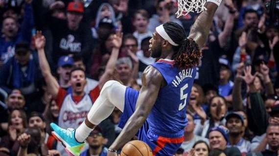 NBA - Clippers, Montrezl Harrell grida "I'm back!"